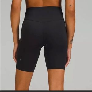 Lululemon Base Pace Biker Short Black Size 6 NWT 8” inseam
